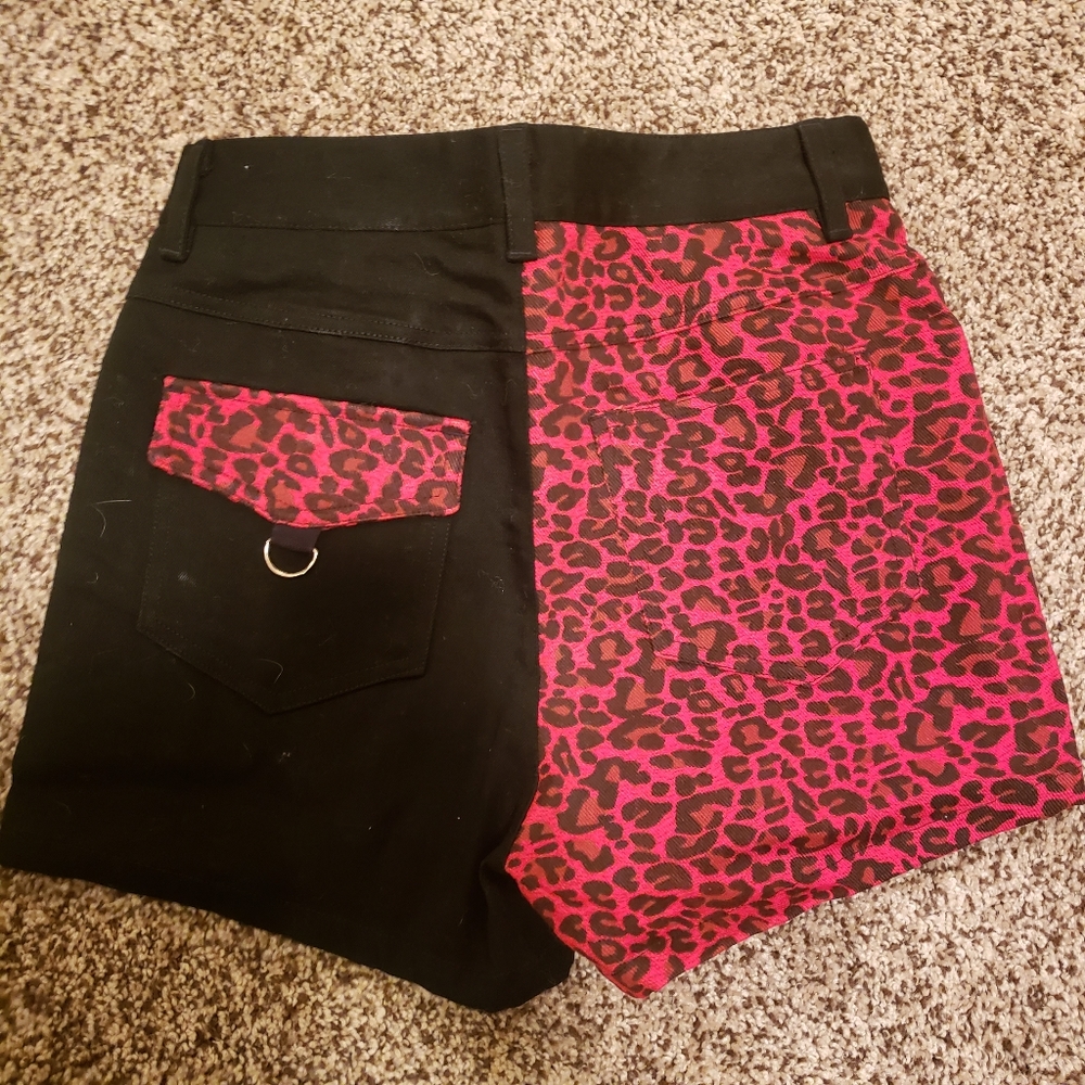 Disturbia Leopard Shorts